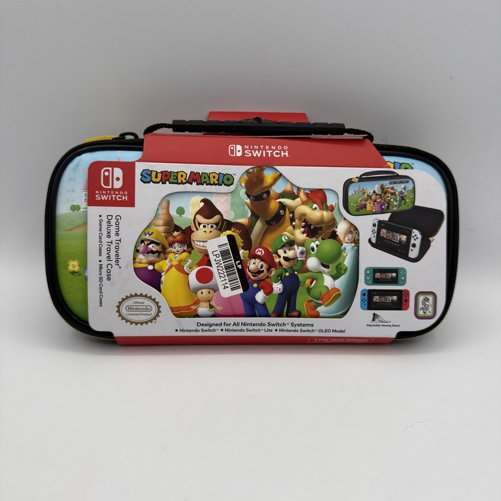 Swtich 2 Accessory: RDS Game Traveler Deluxe Princess Peach Case for Nintendo Sw